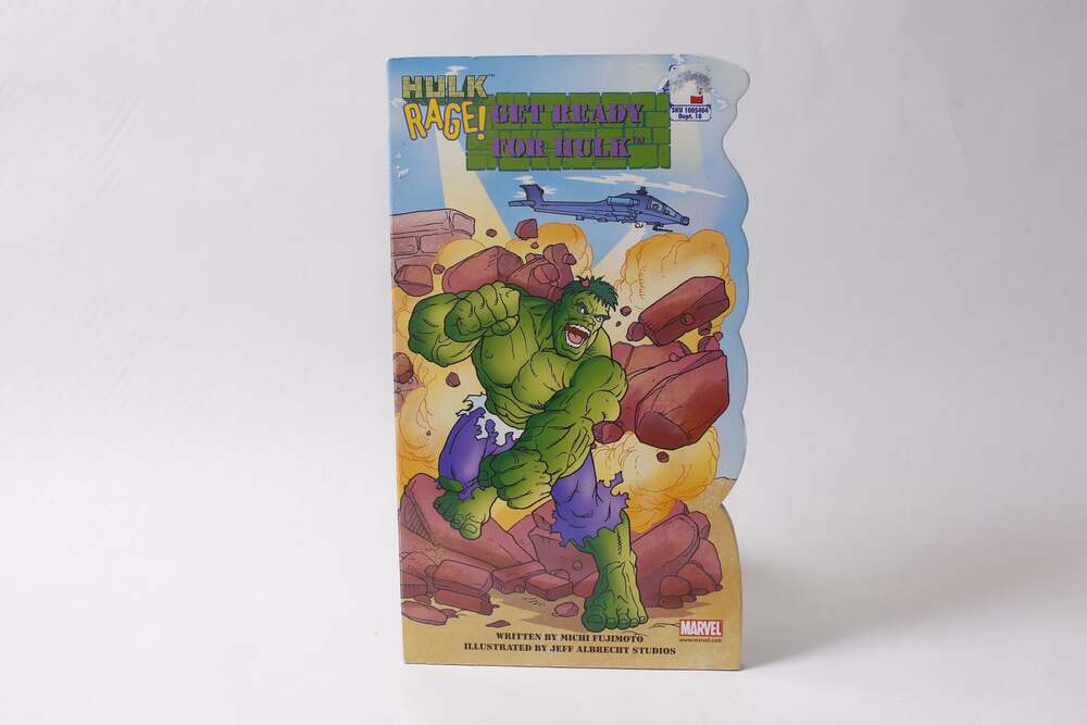 Marvel Get Ready For Hulk Children's Board Book Vintage Comics ~ 260622-WH 1362